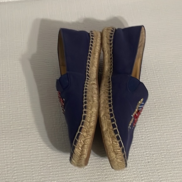 Quacker Factory, by Jeanne Bice. Canvas slip on flats. Size 6M - Picture 3 of 9